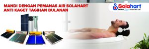 Mandi Dengan Pemanas Air Solahart, Anti Kaget Tagihan Bulanan