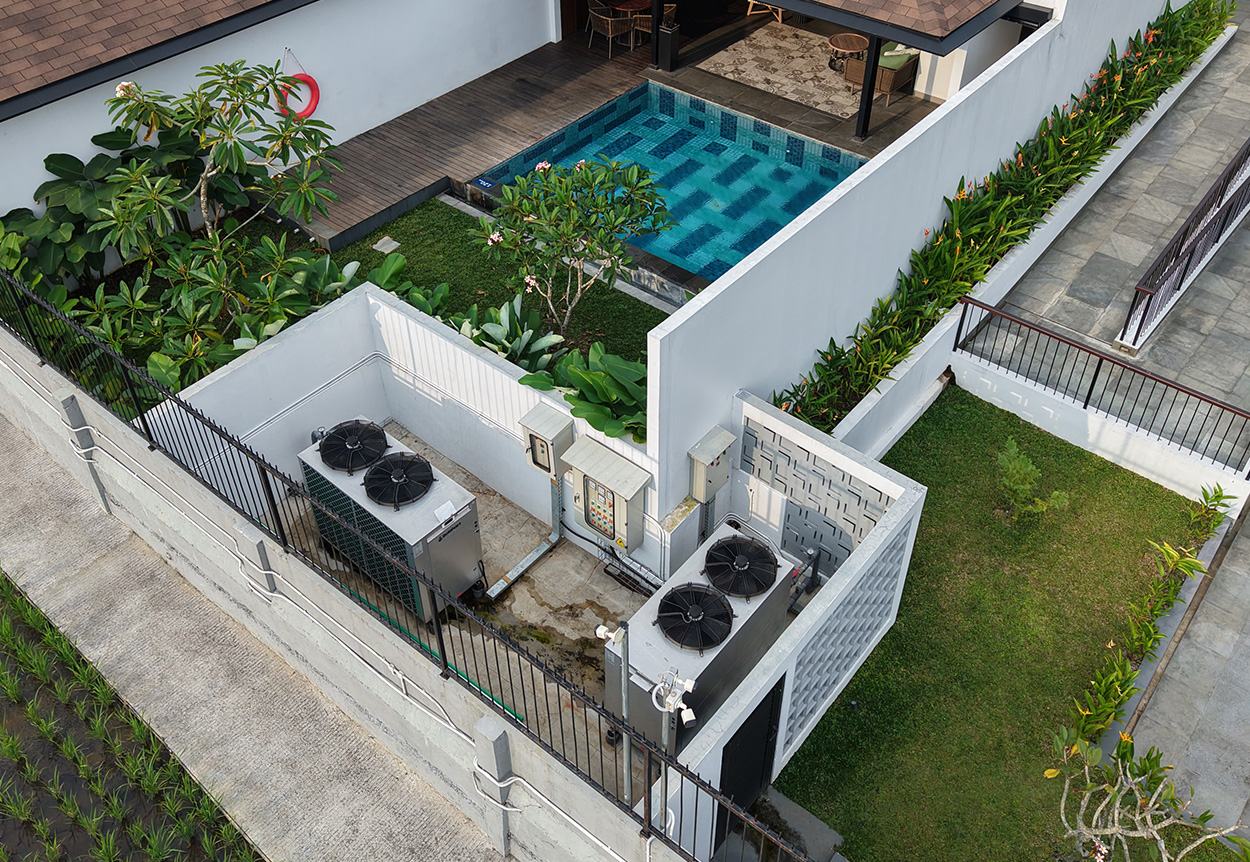 Pemasangan Heatpump Solahart di Sektor Hotel – Hotel Santika Garut