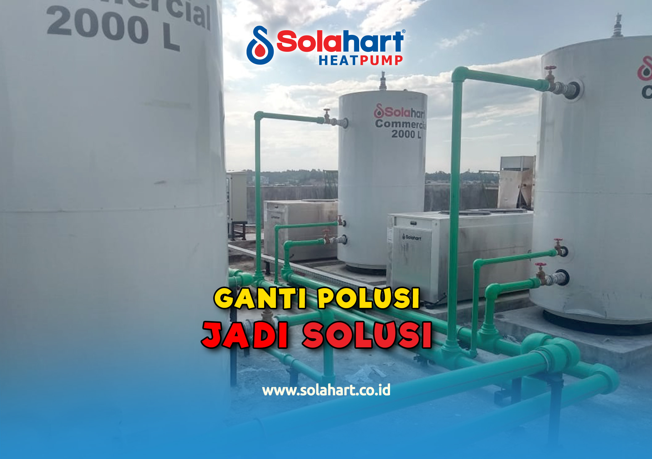 Ganti Polusi Jadi Solusi: Saatnya Hotel Beralih ke Heatpump Water Heater